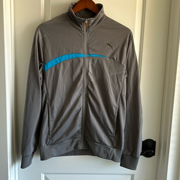 Puma Golf Men’s Full Zip Sweatshirt Jacket Gray • Medium - Picture 1 of 14